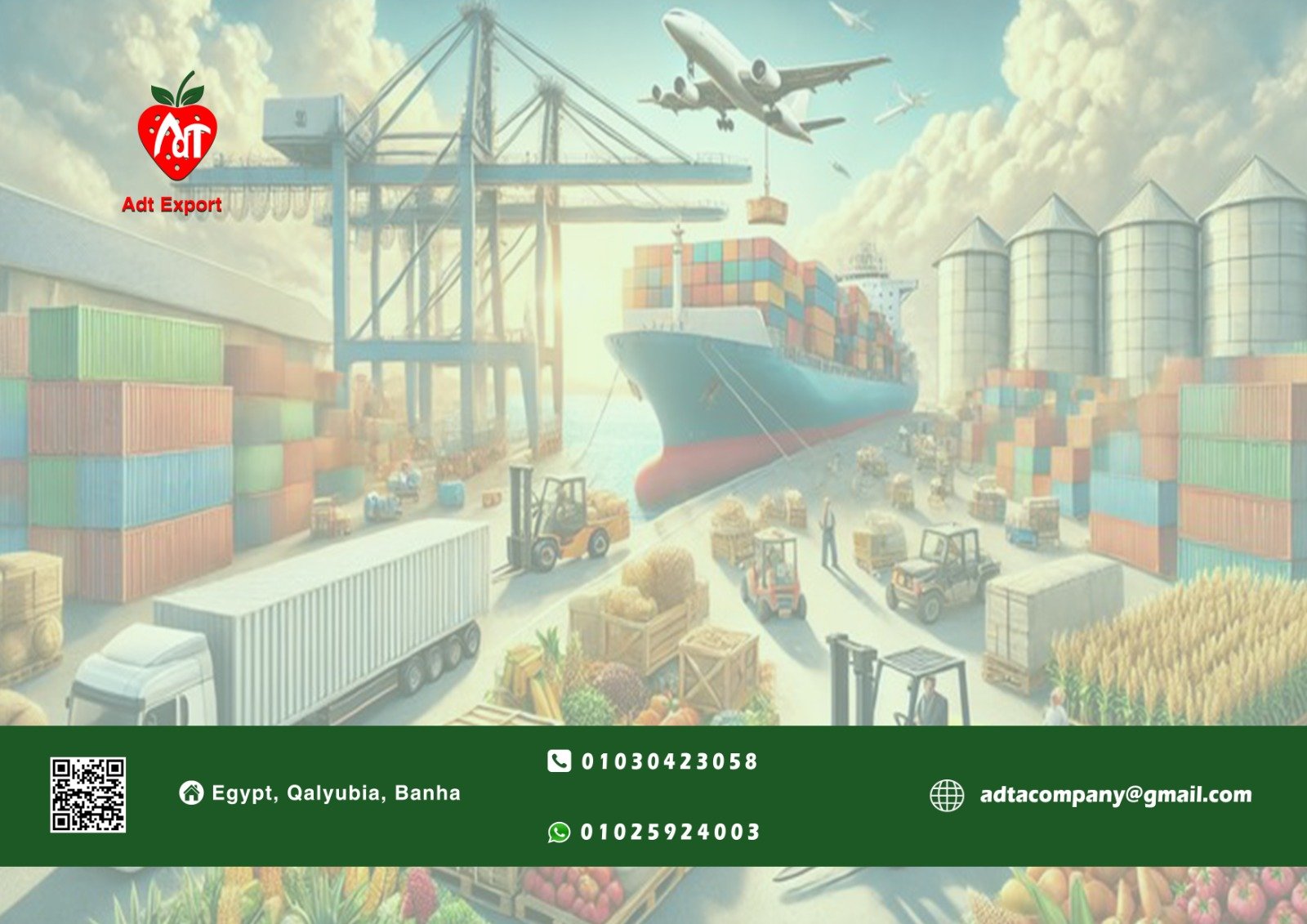 ADT Export – Egyptian agricultural export shipping