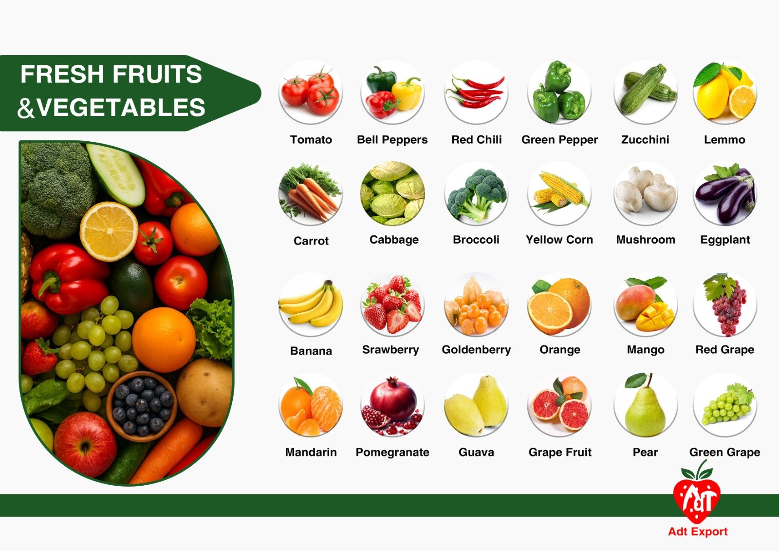 Bio / Organic Fruits and Vegetables